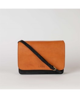 The Audrey Black/Cognac Classic Leather - O my bag