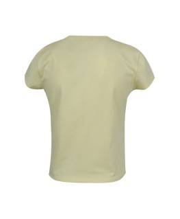 T-shirt Joyce geel - Awesome