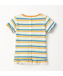 Meisjes Pyjama multicolor gestreept - Woody