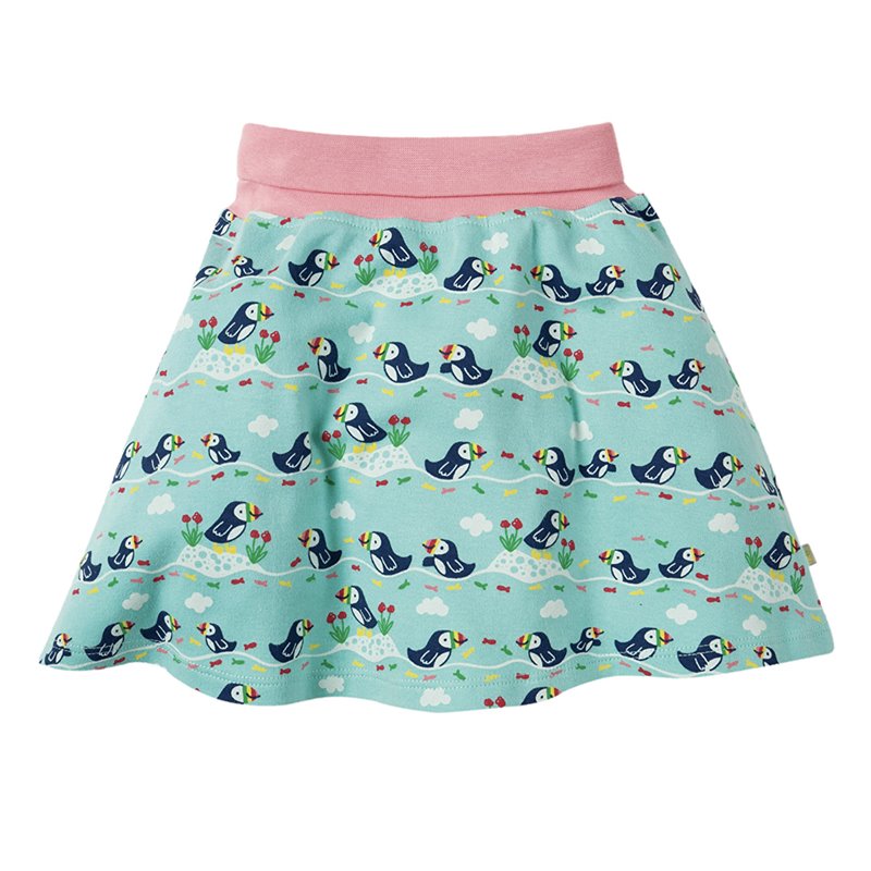 Parsnip Printed Rok St Agnes Paddling Puffins front - Frugi - Happy Hippo