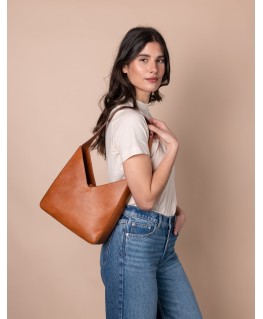 Vicky - Cognac Classic Leather - O My Bag