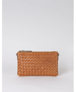 Lexi - Cognac Woven Classic Leather - O My Bag