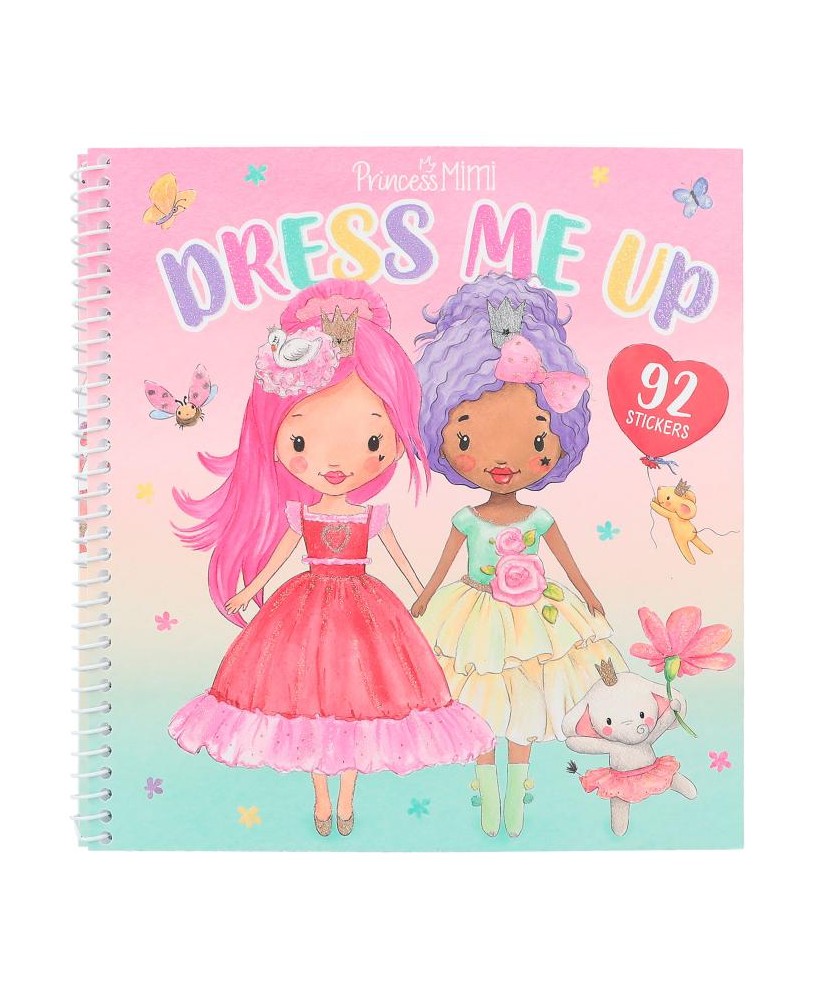 Prinses mimi dress me up stickerboek - Top Model