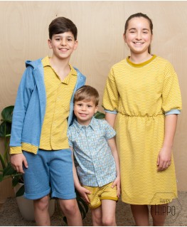Femke dress stripe - ba*ba kidswear