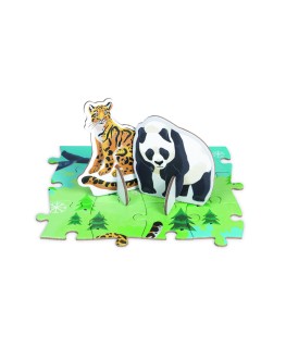 Educatieve puzzel WWF prioritaire diersoorten 350pcs +7j - Janod