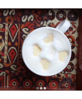 White Latte Drinking Chocolate 250g - Barú - Happy Hippo