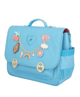 It Bag Midi Vichy Love Blue - Jeune Premier