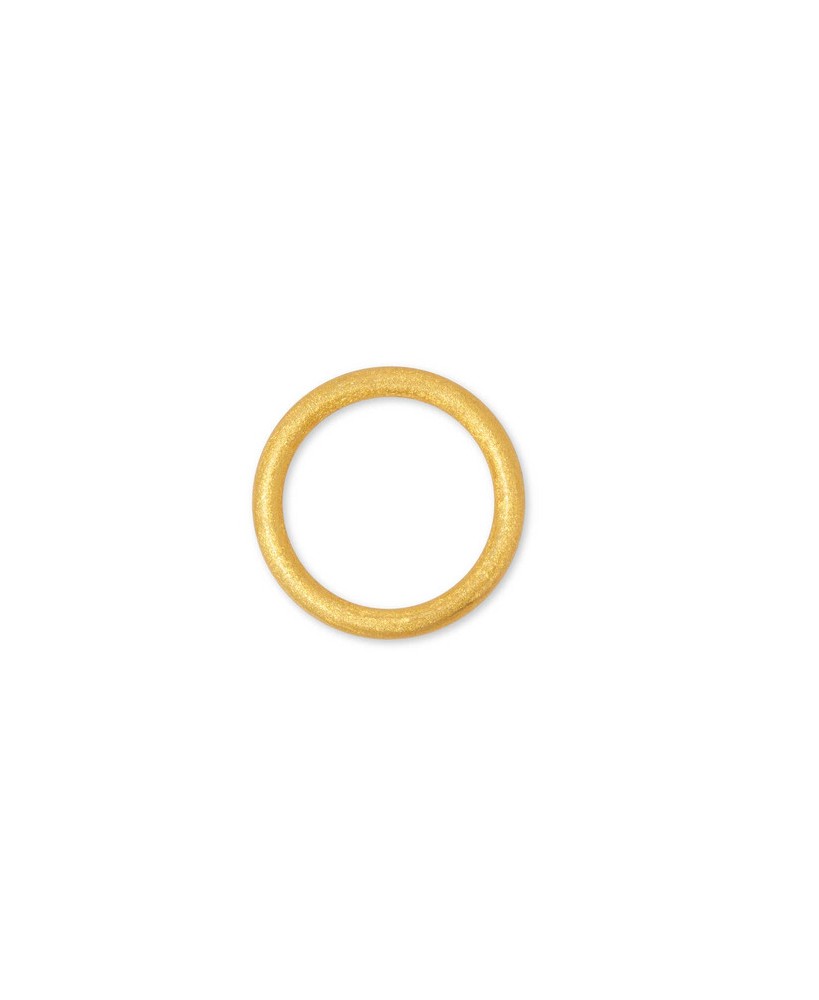 Color ring brushed - gold plated - maat 55 - LULU Copenhagen