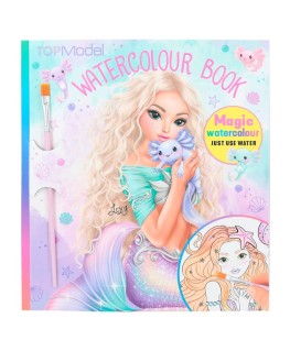 Waterverfboek Mermaid - Topmodel