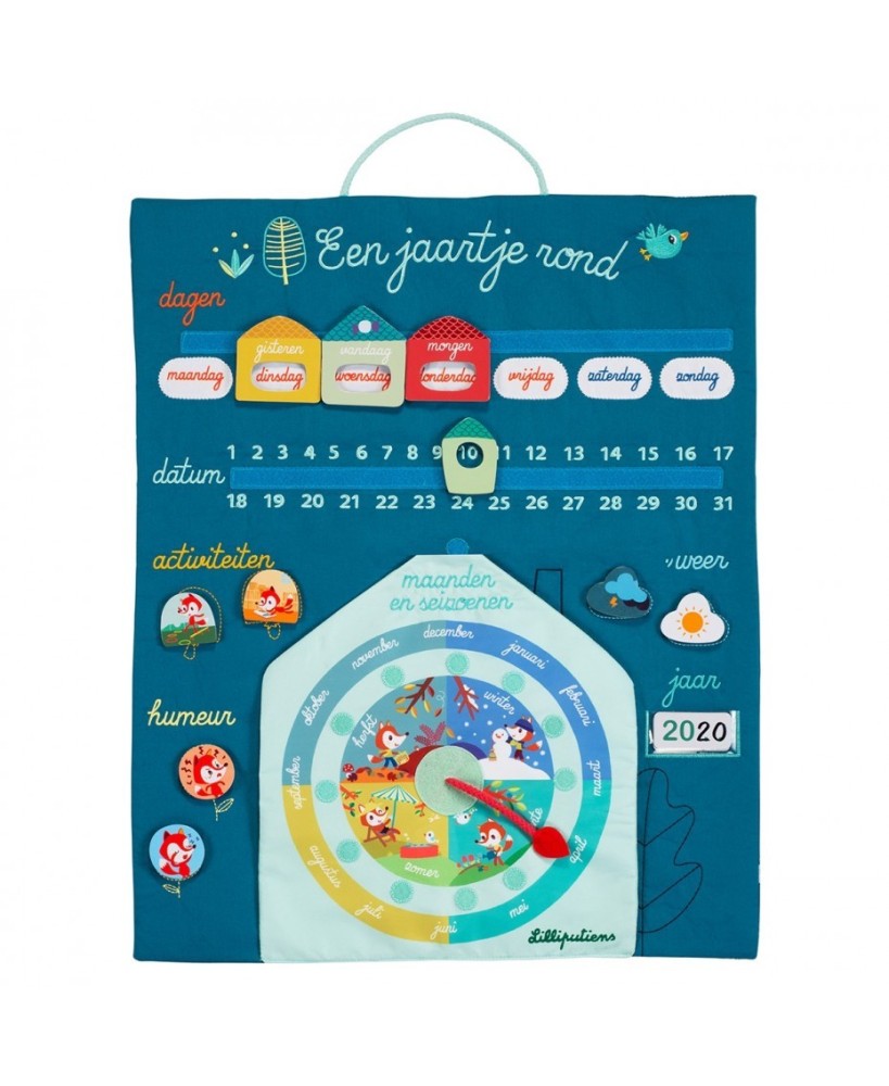 Een jaartje rond - mijn eerste kalender - Lilliputiens