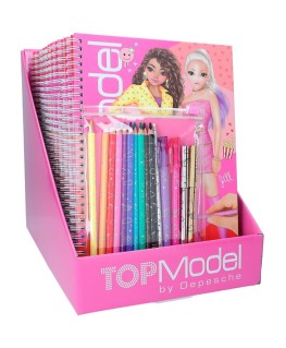 TOPmodel Kleurboek met potloden - Top model