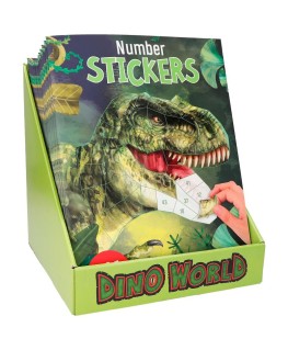 DinoWorld nummer stickerboek - TOP model