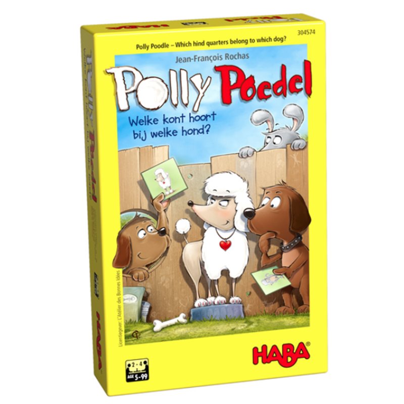 Spel - Polly Poedel - Haba front