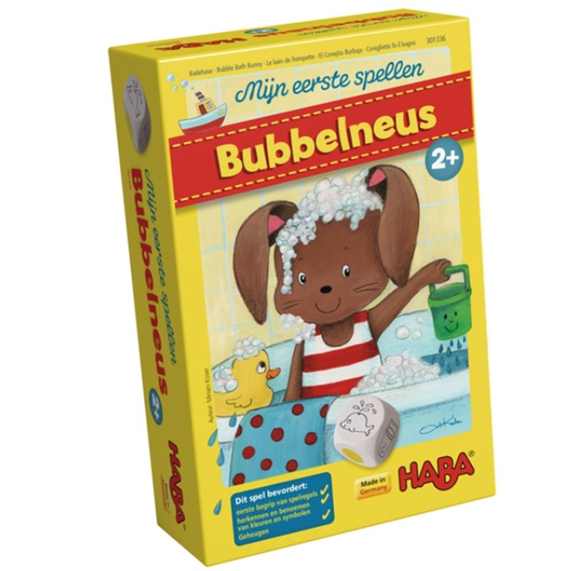 Mijn eerste spellen - Bubbelneus - Haba