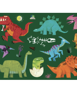 Coloring poster - Dino - Crocodile creek