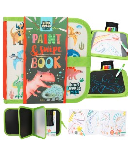 Paint and Swipe Book - Dino...