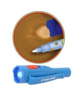 Dino World geheime pen met LED - TOPmodel