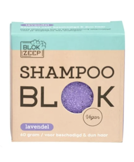 Shampoo Bar Lavendel - voor dun haar - Blokzeep