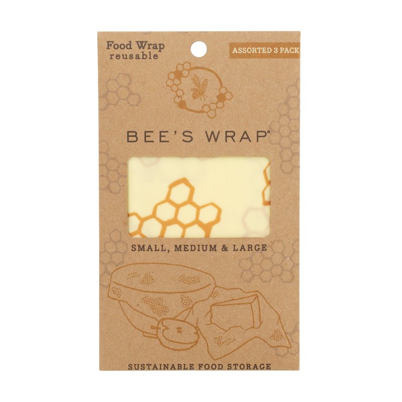 Bee's wrap 3-pack assorted ( starter Set)