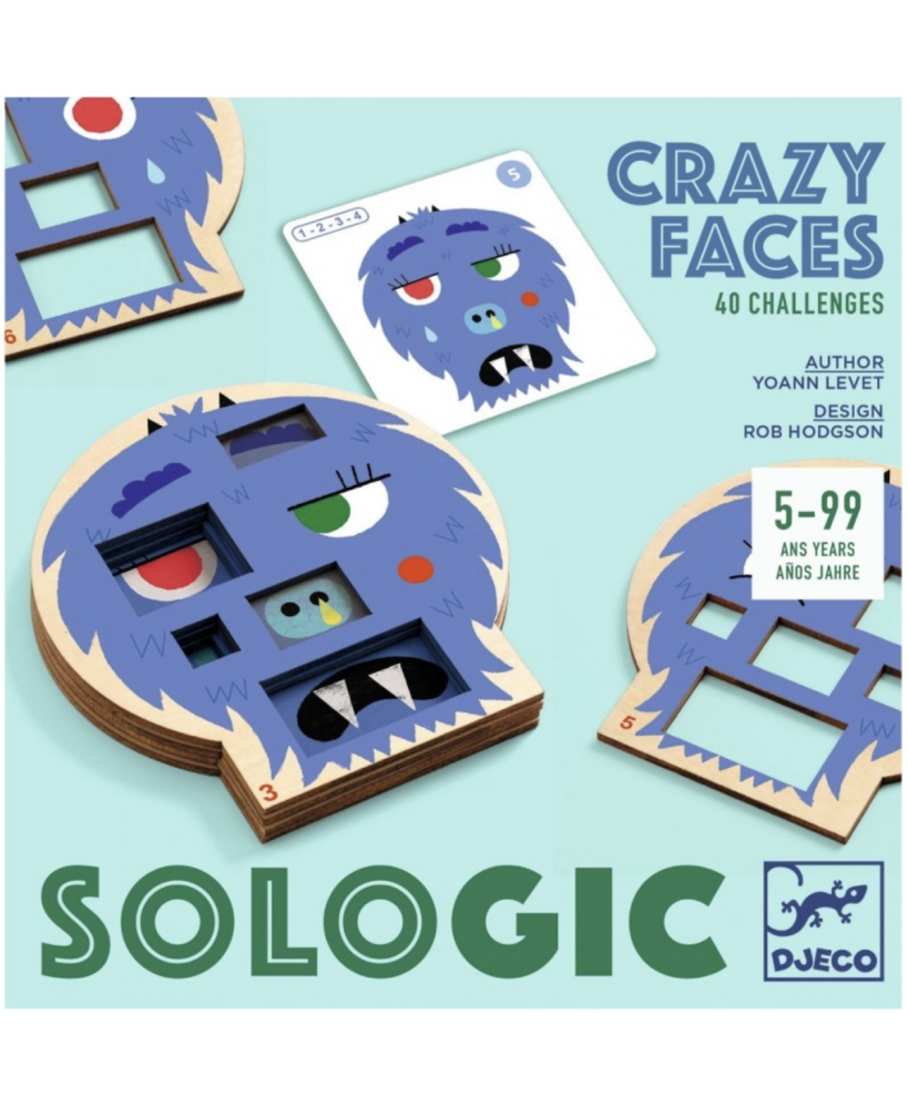 Sologic Crazy Faces - Djeco