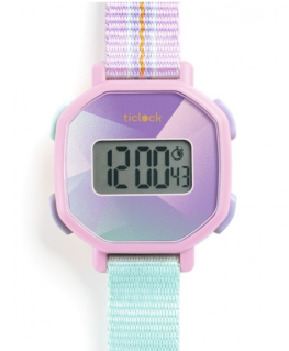Ticlock horloge purple...