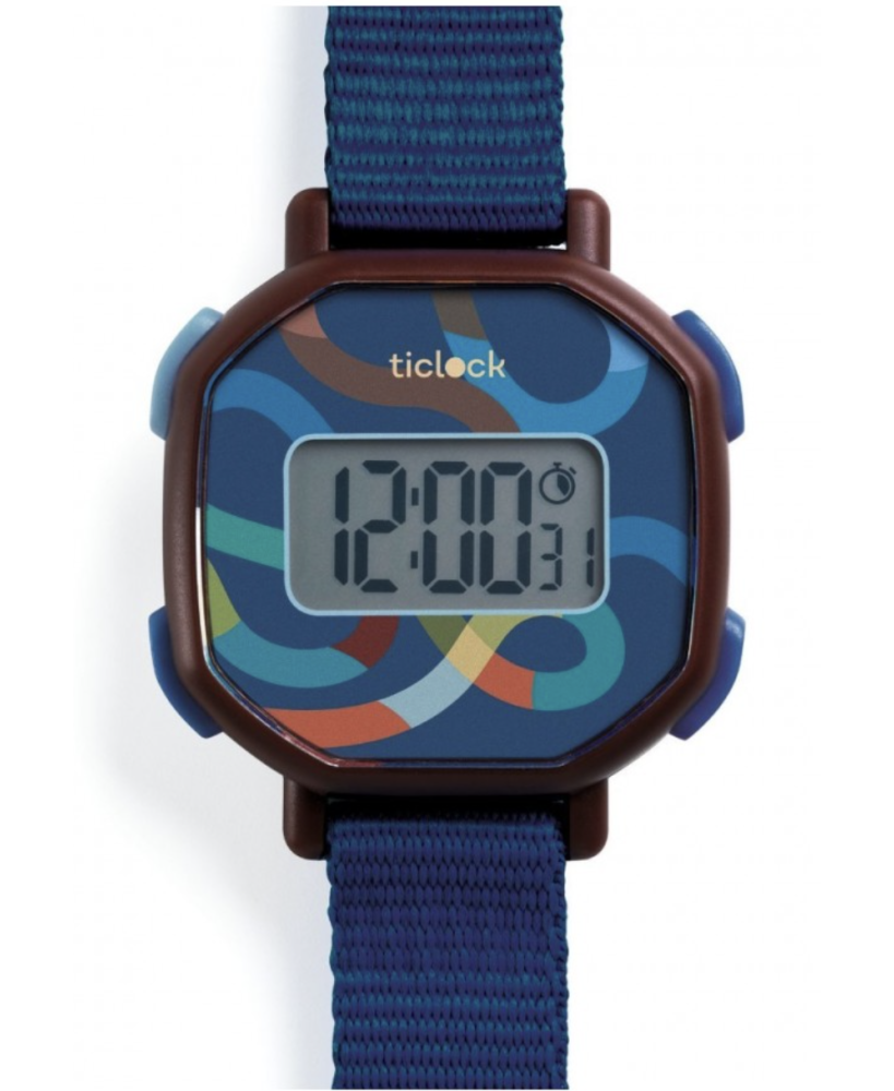 Ticlock horloge blue volute - Djeco