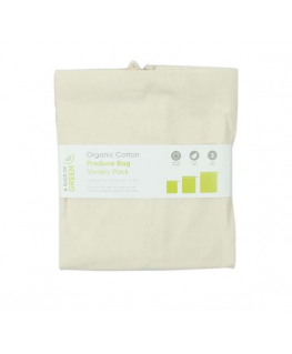 Organic Cotton produce bag - Variety Pack - A slice of green
