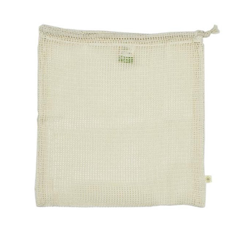 Organic Cotton Mesh Bag - Large - A slice of green