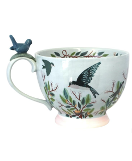 Secret garden bird cup - The house of disaster