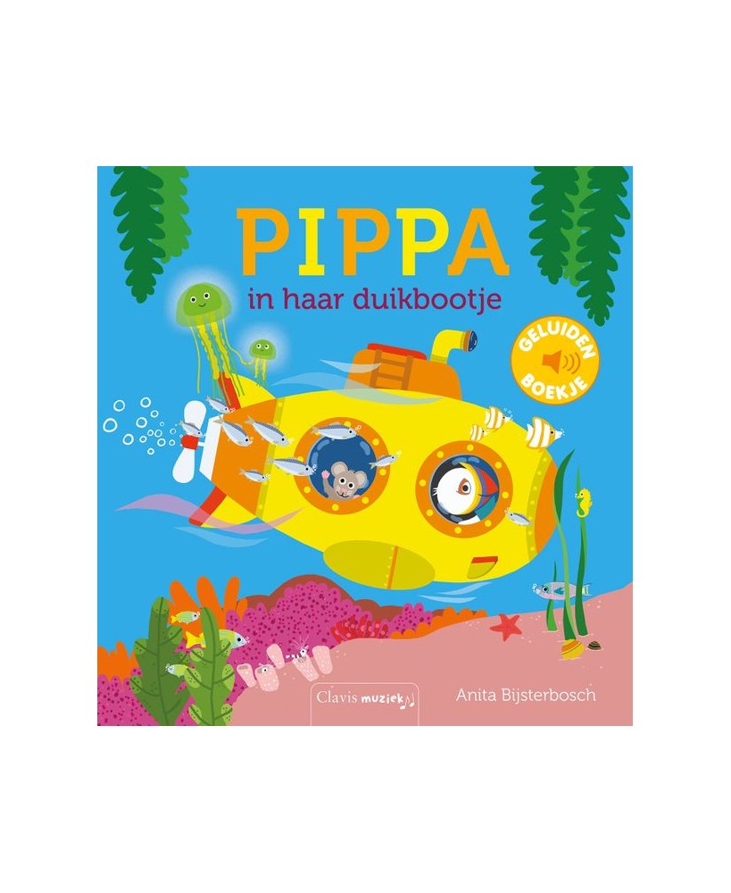Geluidenboek Pippa in haar duikbootje - Clavis
