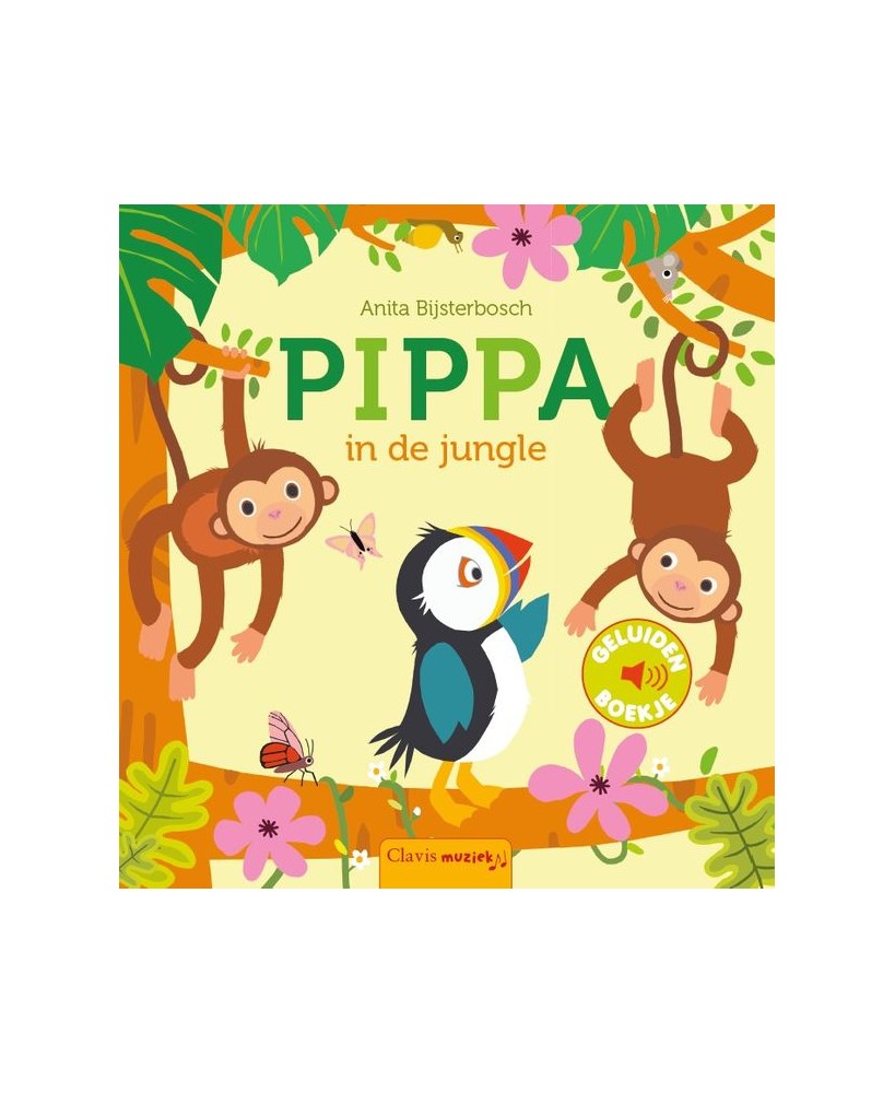 Geluidenboek Pippa in de jungle - Clavis