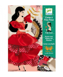Versierde kaarten Flamenco 7-13j - Djeco