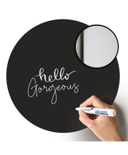 Set magneet stickers chalkboard (dia 22-30-38 cm) - Groovy Magnets