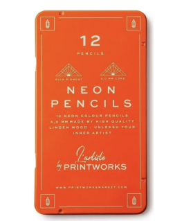 12 Neon pencils - Printworks