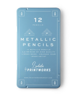 12 metallic pencils - Printworks