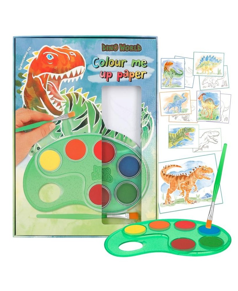 Dino World Colour me up paper - TOPmodel