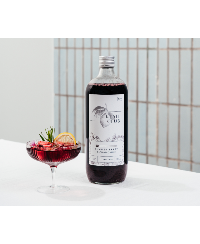 N°9 Summer Berry & Chamomile 1 L - The Mocktail Club