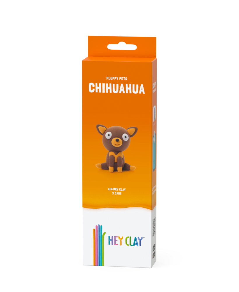 DIY pakket klei Chihuahua - Hey Clay