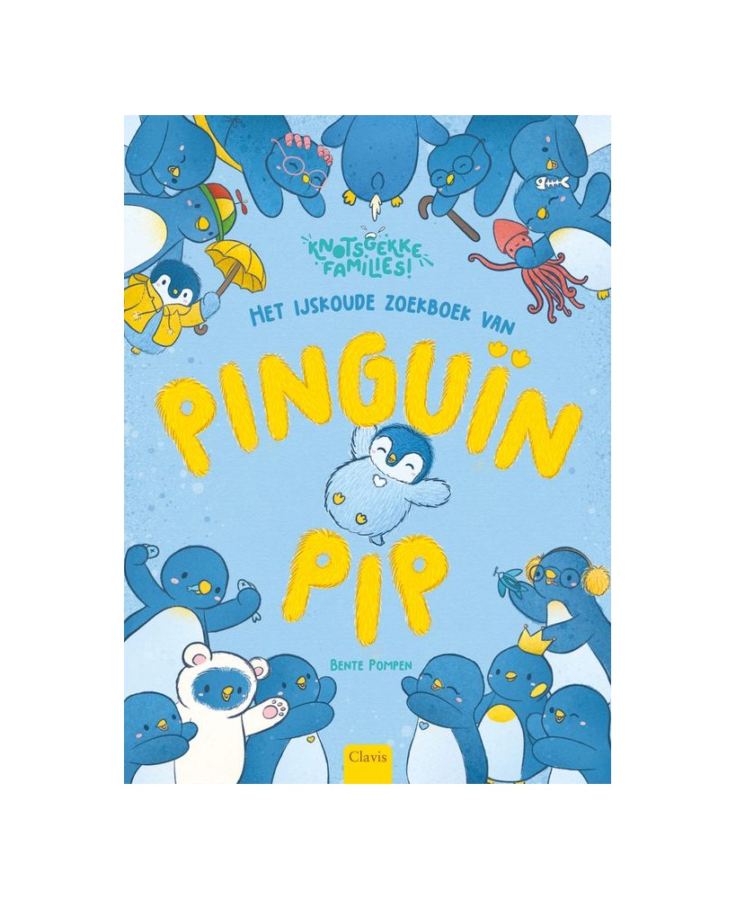 Het ijskoude zoekboek van Pinguin Pip 4j - Clavis