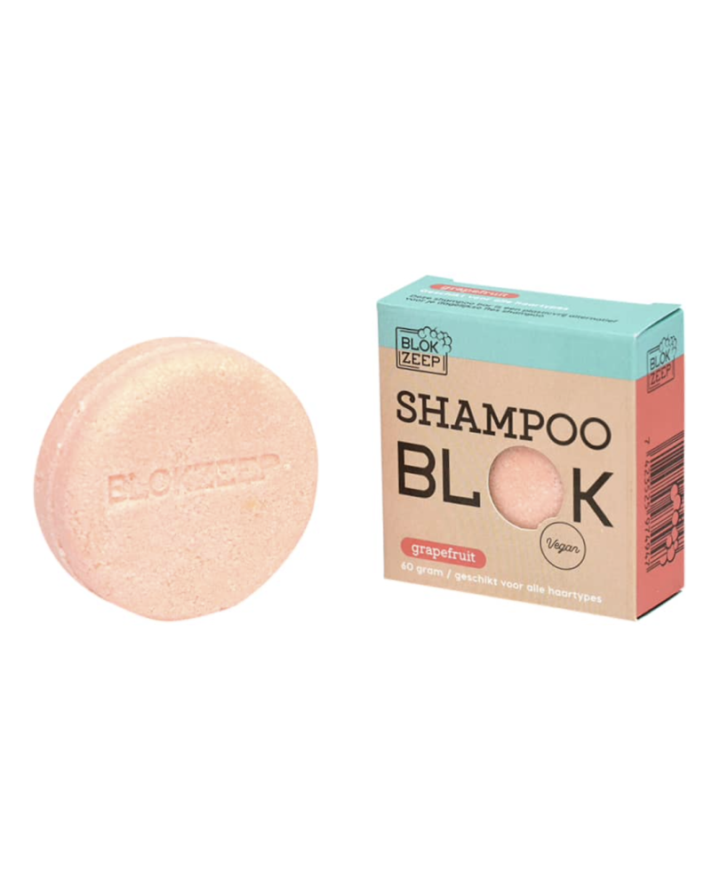 Shampoo Bar grapefruit - alle haartypes - Blokzeep