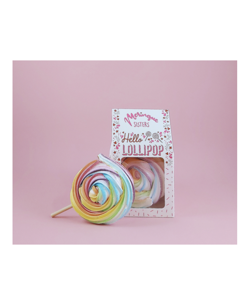 Meringue lollie rainbow (2x)- Meringue sisters