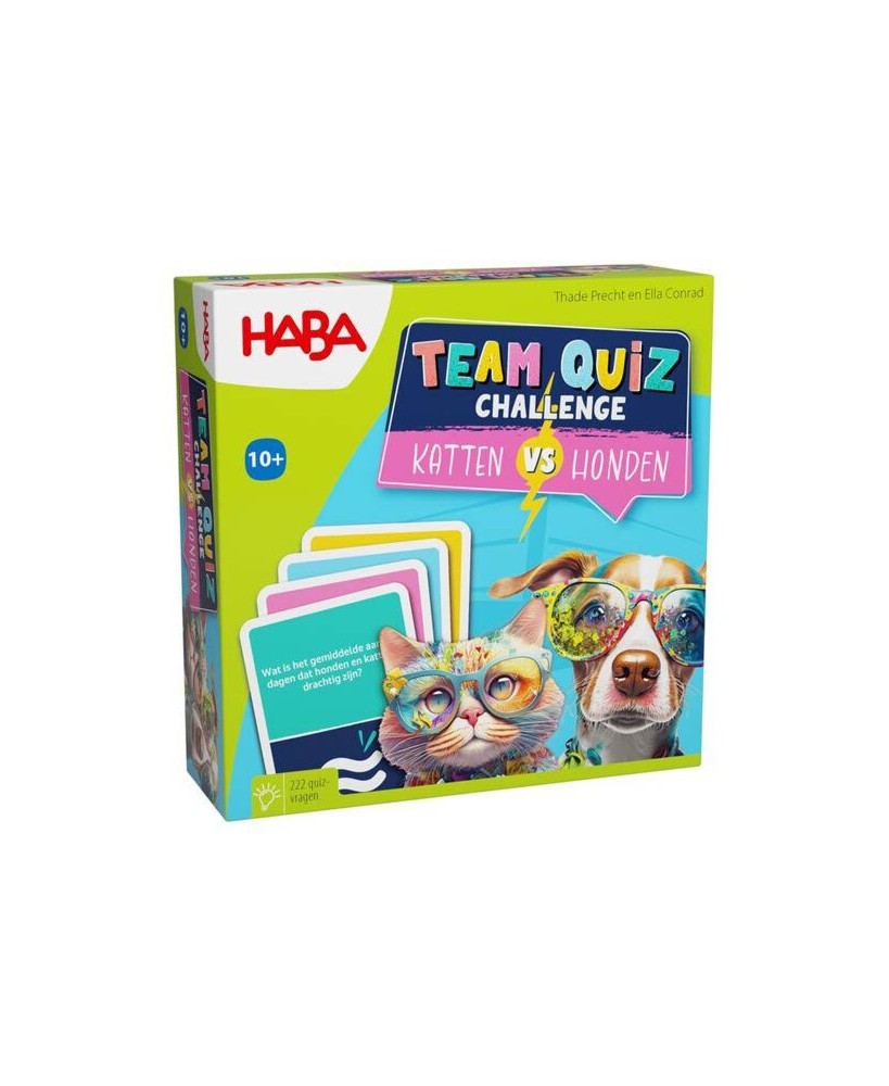 Team quiz challenge - katten vs honden - +10j - Haba