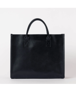Jackie - Black classic leather - O my bag
