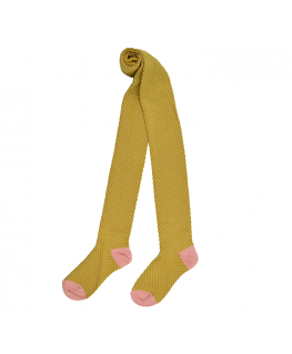 Kousenbroek Knitwear Mustard - Ba*ba Babywear
