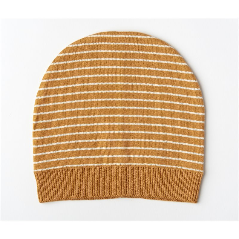 Muts knitwear stripes La Linea Cinnamon - Mundo Melocoton