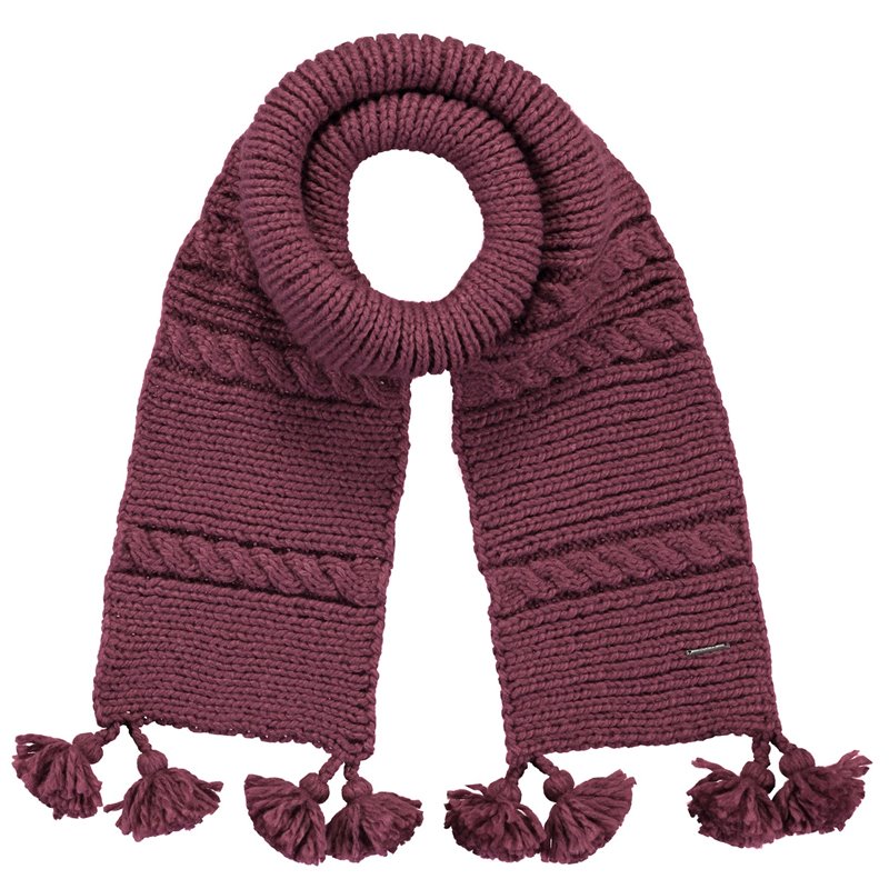 Claire Scarf girls maroon - Barts
