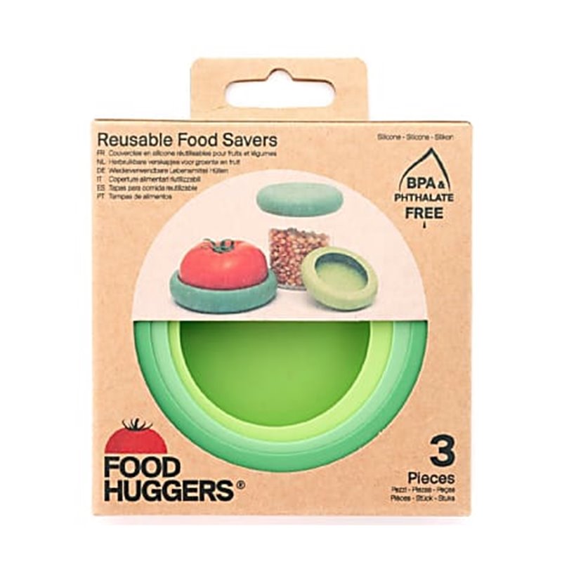 FOOD HUGGERS® - set of 3 Big Hugs Soft Greens