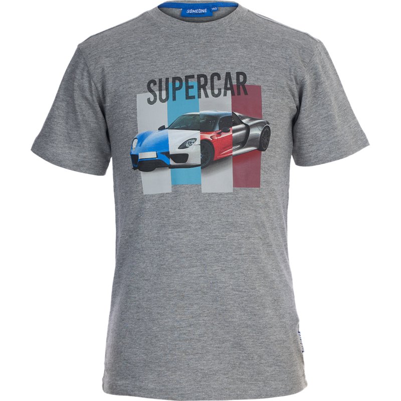 T-shirt Car grey - Someone