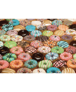 Cobble Hill puzzle 1000 pieces - Doughnuts