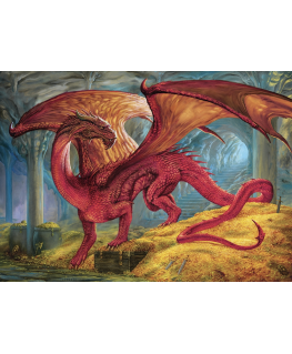Cobble Hill puzzle 1000 pieces - Red Dragon Treasure